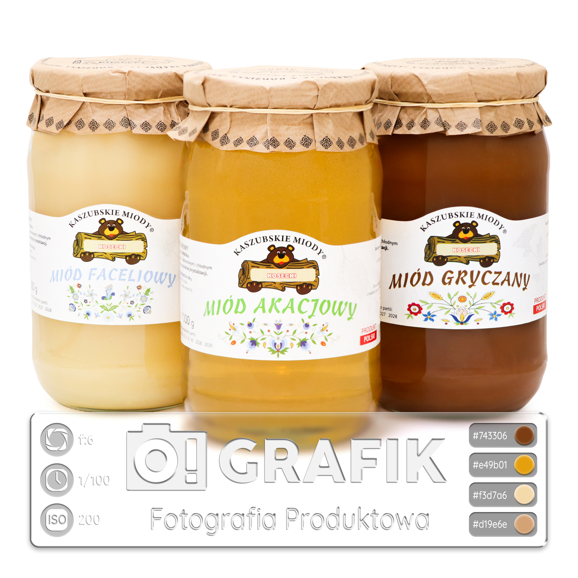 Miód zdjęcie produktowe 